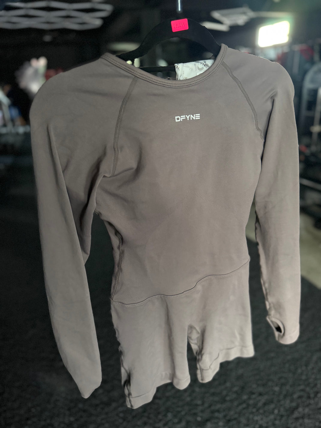 Impact Long Sleeve One Piece TRUFFLE