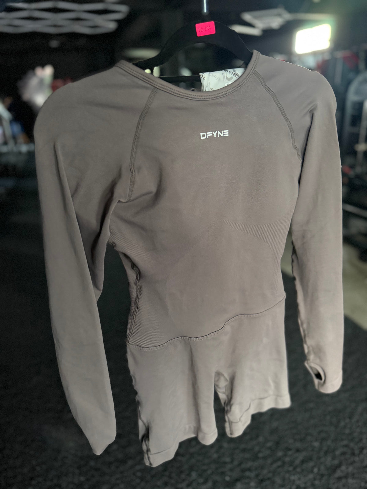 Impact Long Sleeve One Piece TRUFFLE