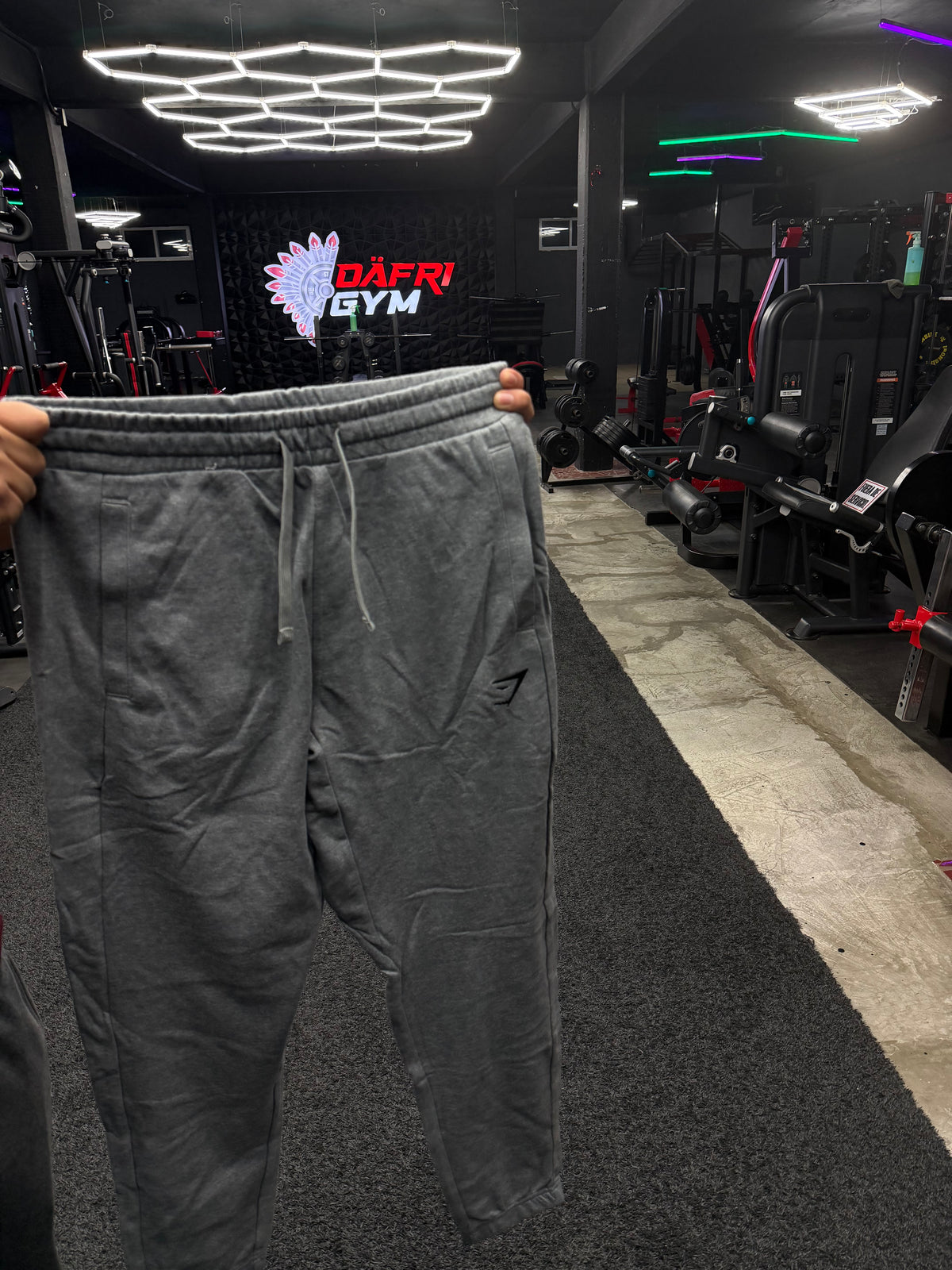 Gymshark Essential
Oversized Joggers - Charcoal Grey Marl