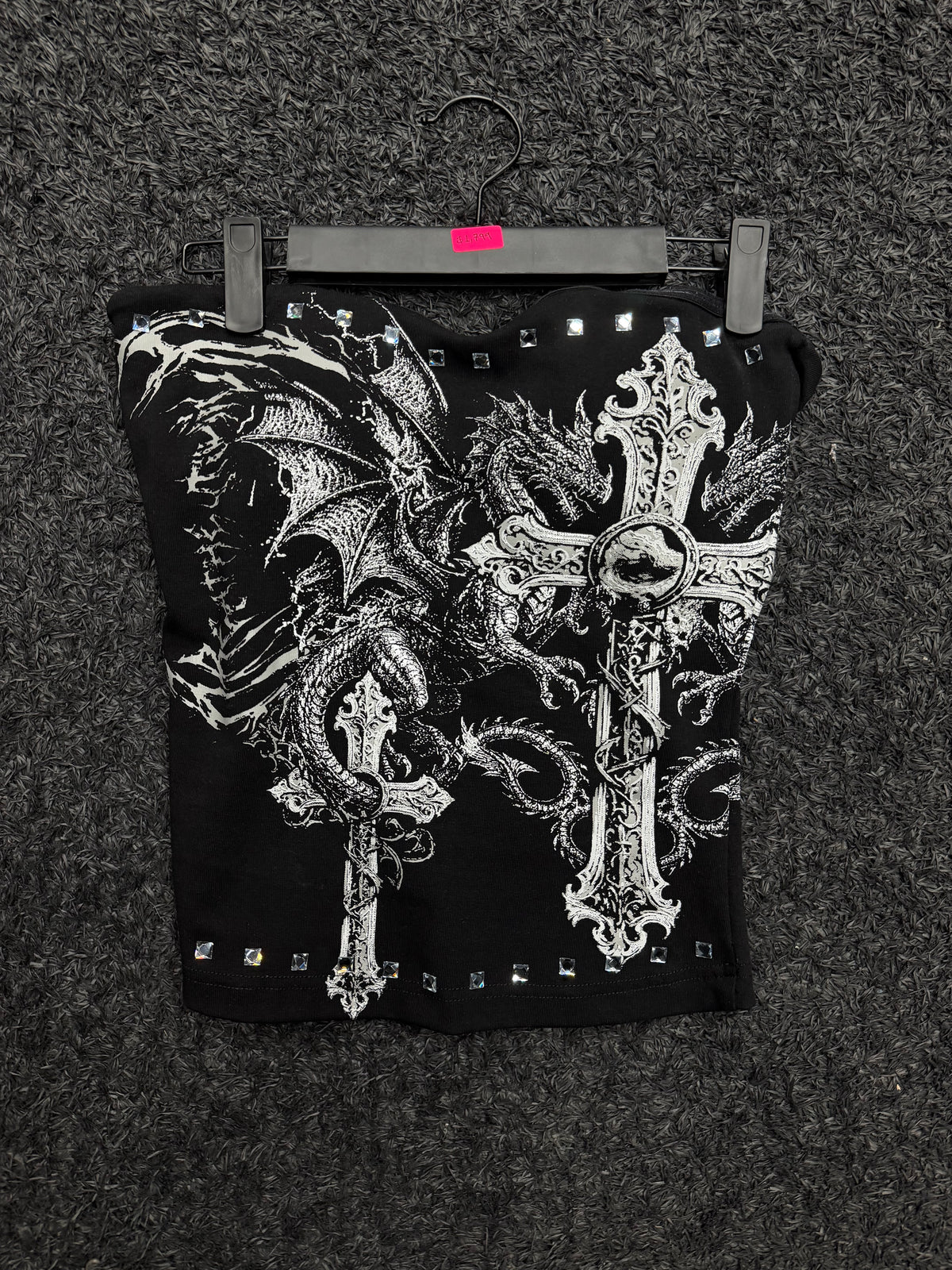 Essential Embroidery Beanies
Wyvern Tube Top 
Void black