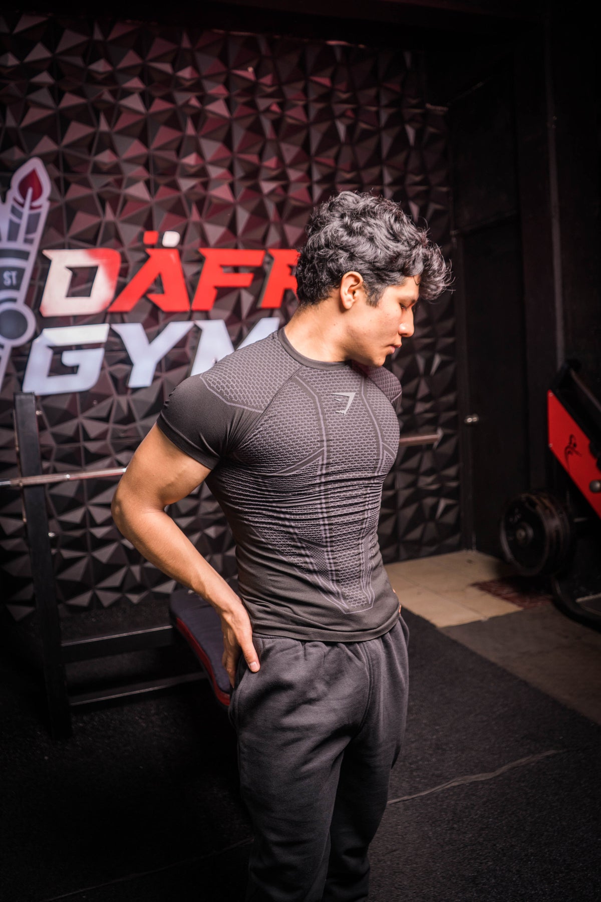 Gymshark Onyx V1 T-Shirt Black