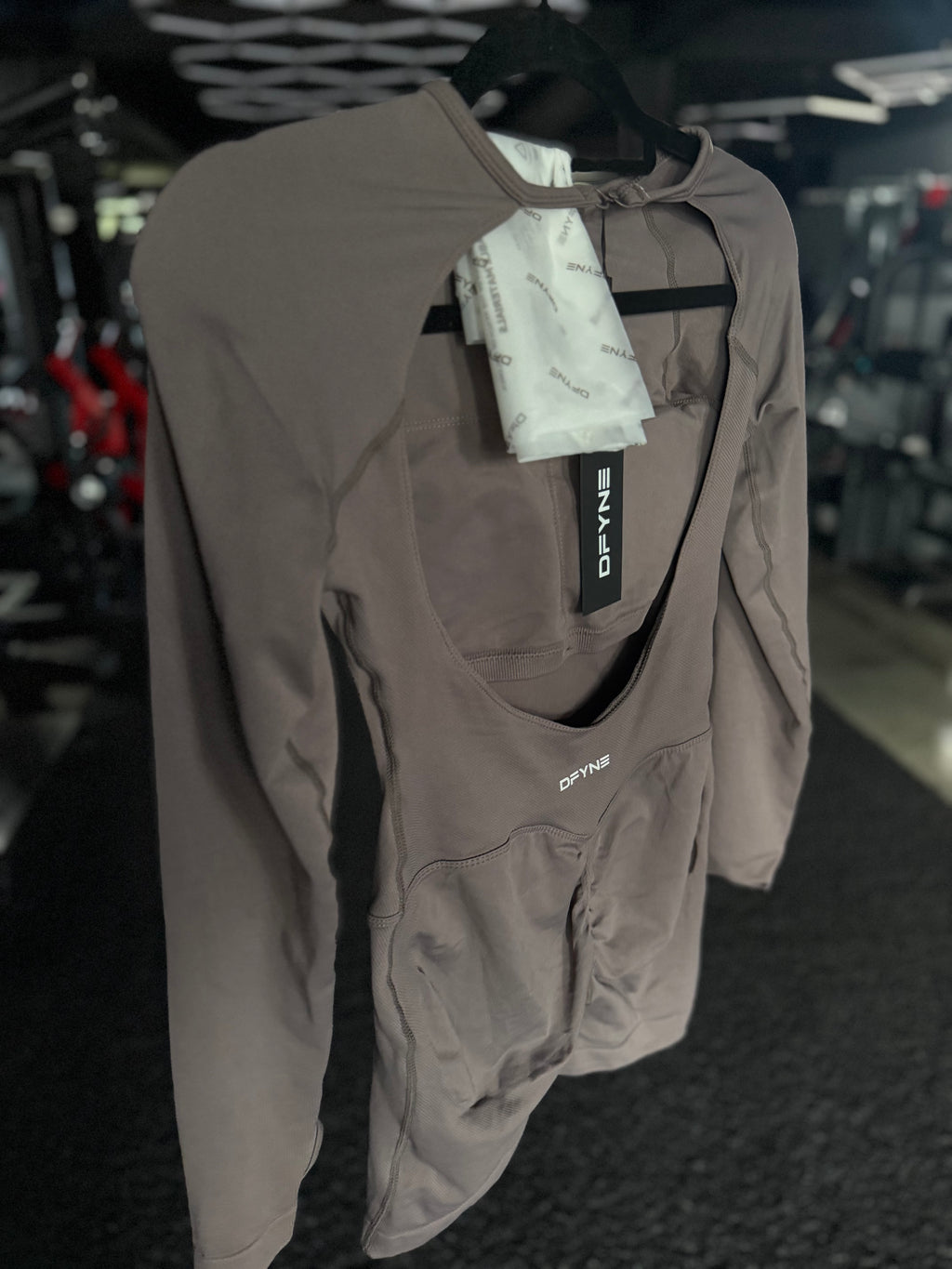 Impact Long Sleeve One Piece TRUFFLE