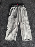 SIGNATURE WIDELEG SWEATS GREY