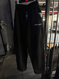 Elegant Uncuffed luxury sweatpants
[VOID BLACK]