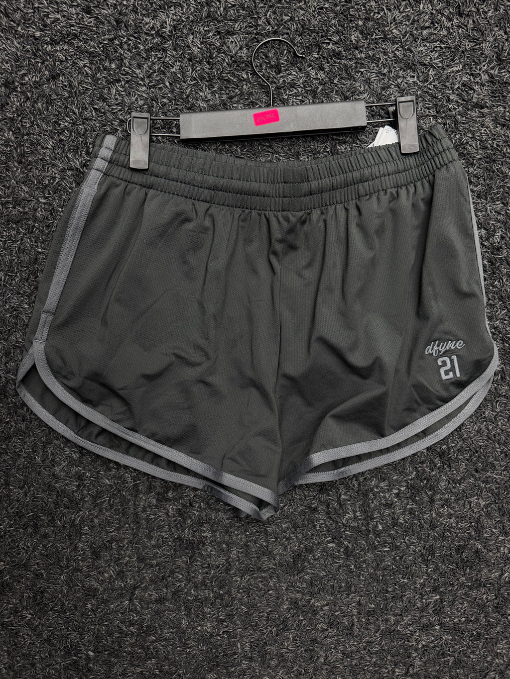 4th Birthday Shorts CHARCOAL
