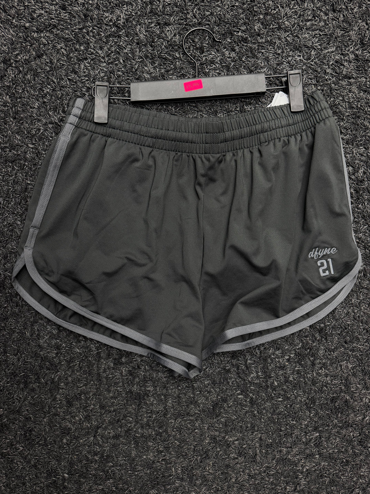 4th Birthday Shorts CHARCOAL