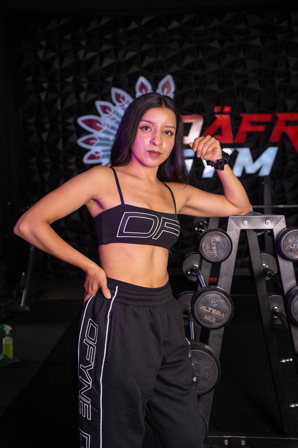 5th Birthday Sports Bra ASPHALT