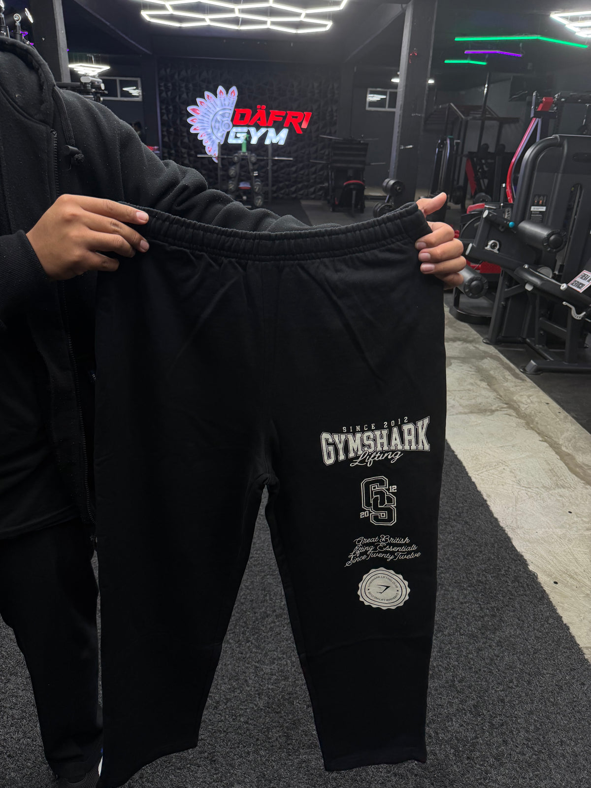 Gymshark Lifting Essentials
Straight Leg Pant - Black