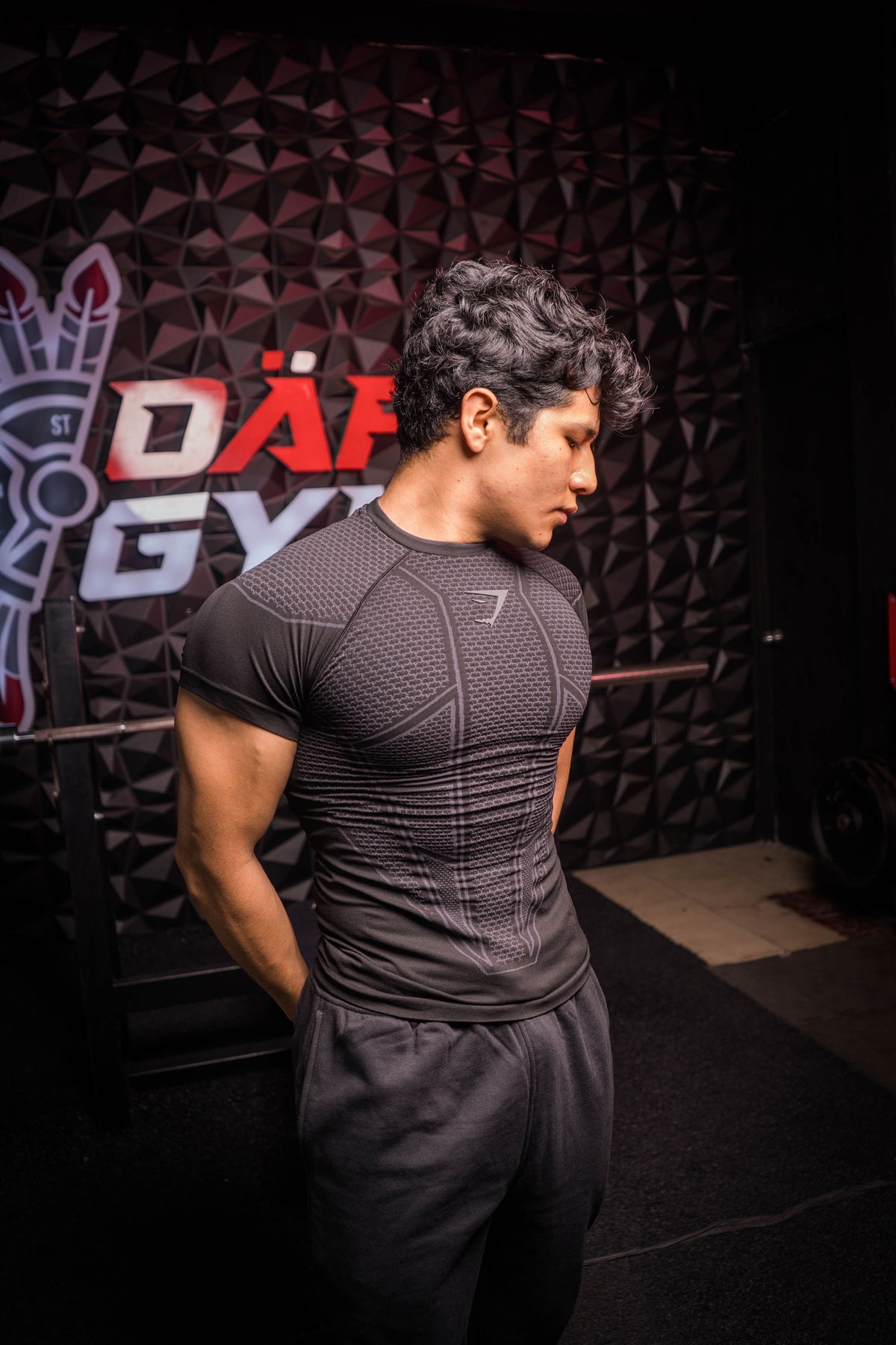 Gymshark Onyx V1 T-Shirt Black